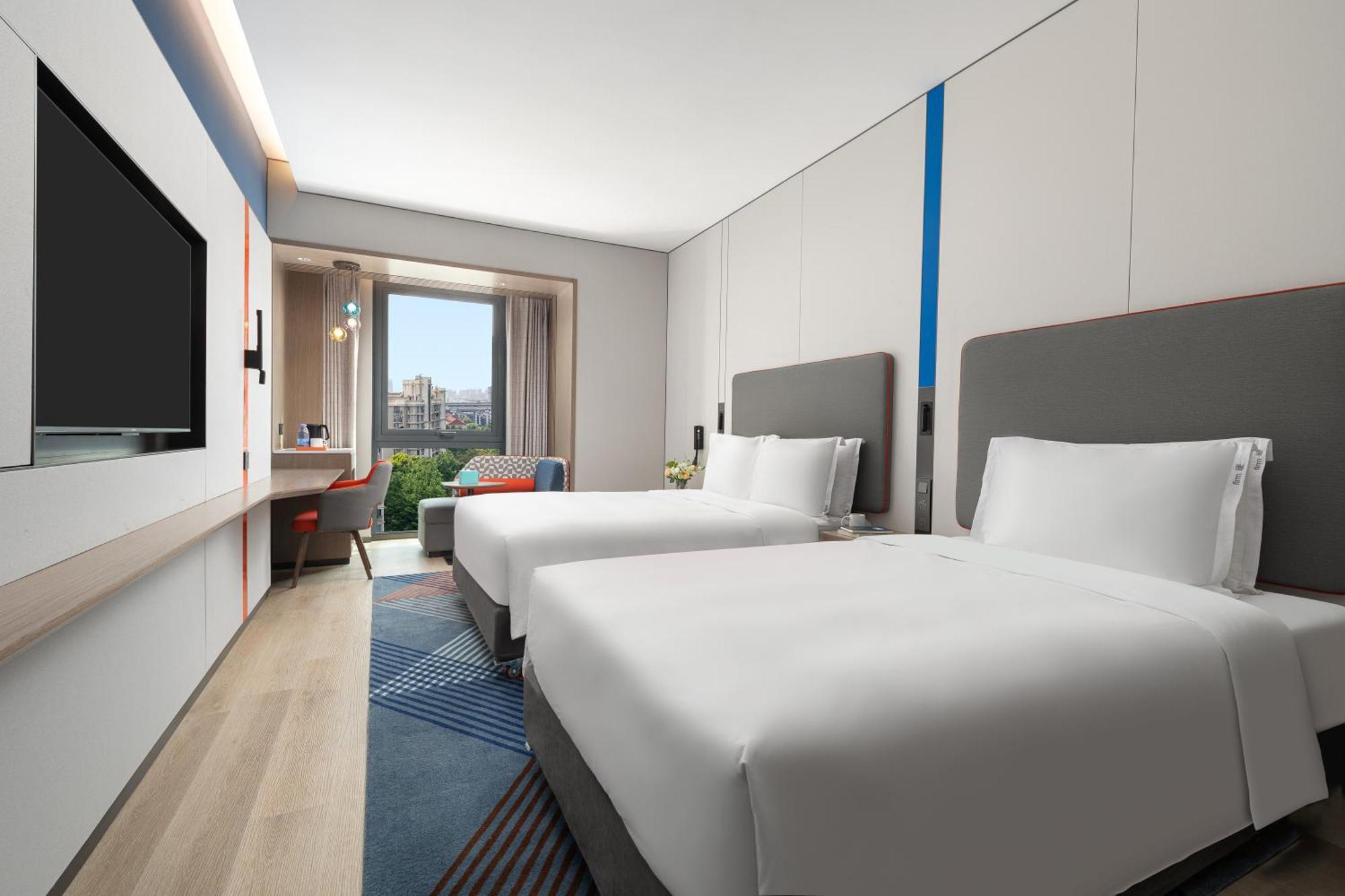 Holiday Inn Express Changfeng Park شانغهاي المظهر الخارجي الصورة