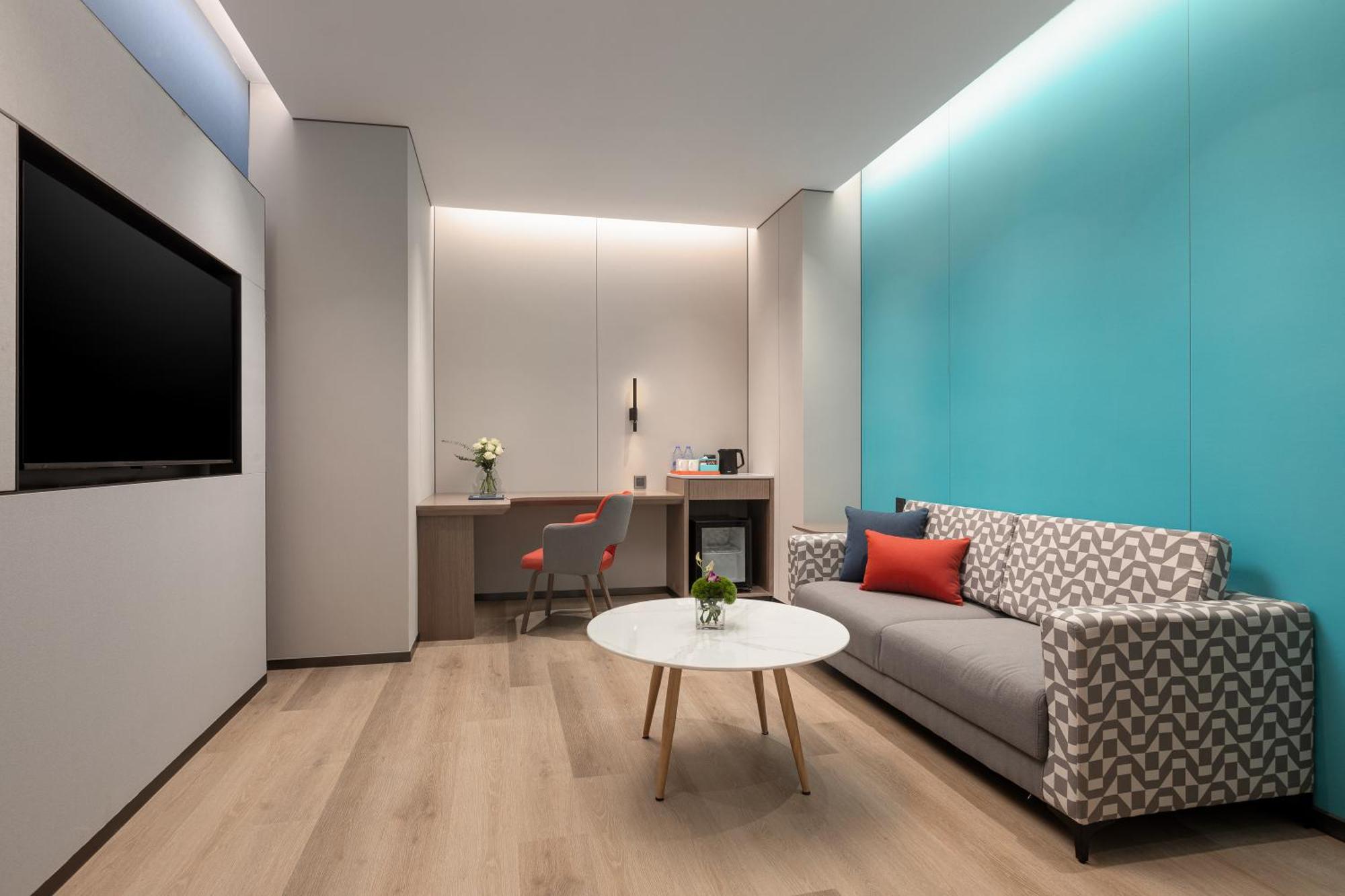 Holiday Inn Express Changfeng Park شانغهاي المظهر الخارجي الصورة