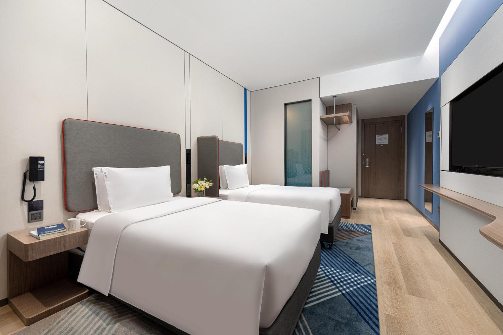 Holiday Inn Express Changfeng Park شانغهاي المظهر الخارجي الصورة