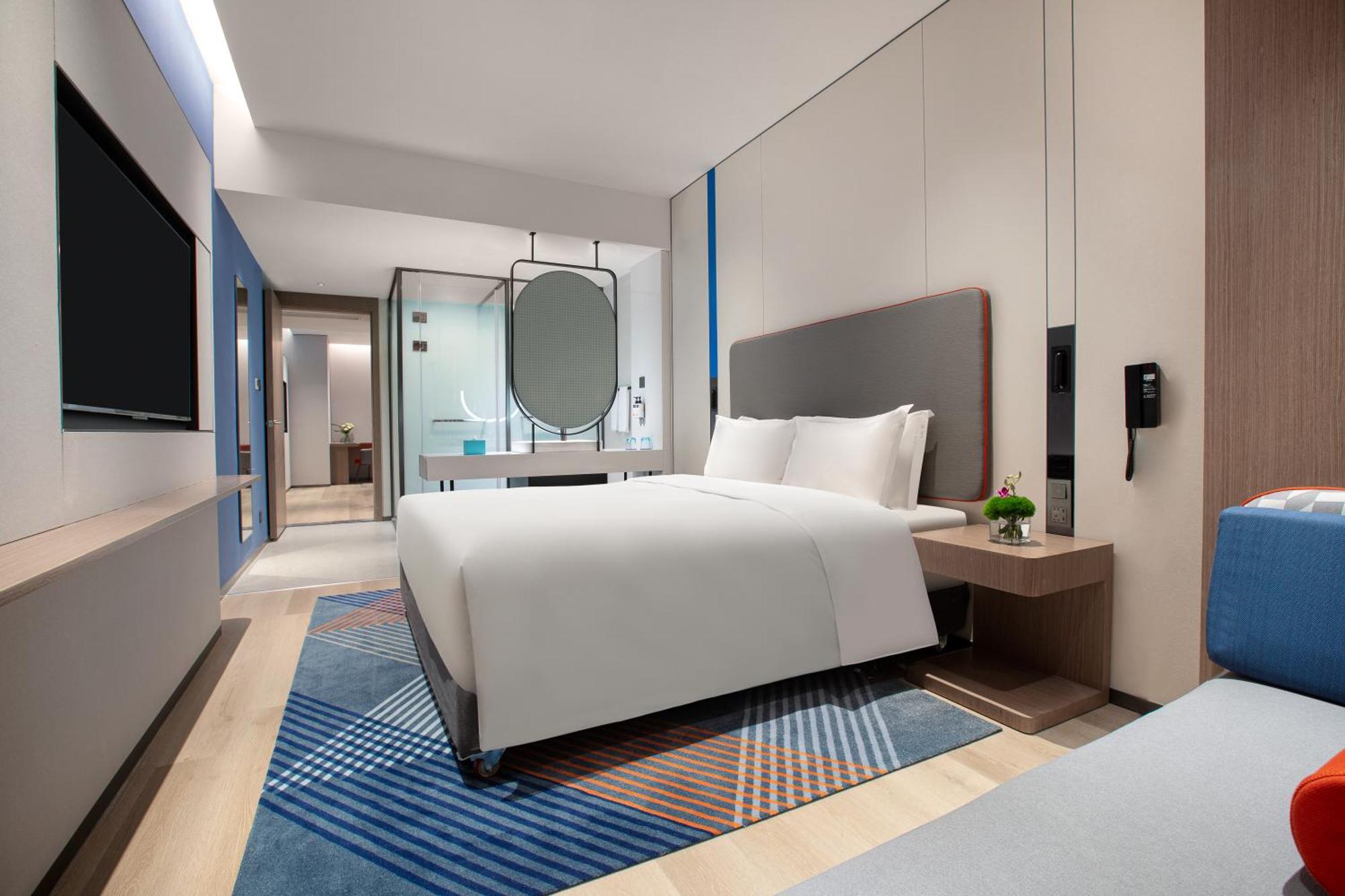 Holiday Inn Express Changfeng Park شانغهاي المظهر الخارجي الصورة