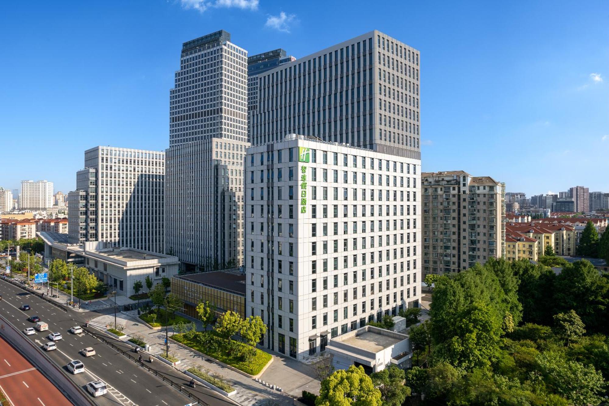 Holiday Inn Express Changfeng Park شانغهاي المظهر الخارجي الصورة