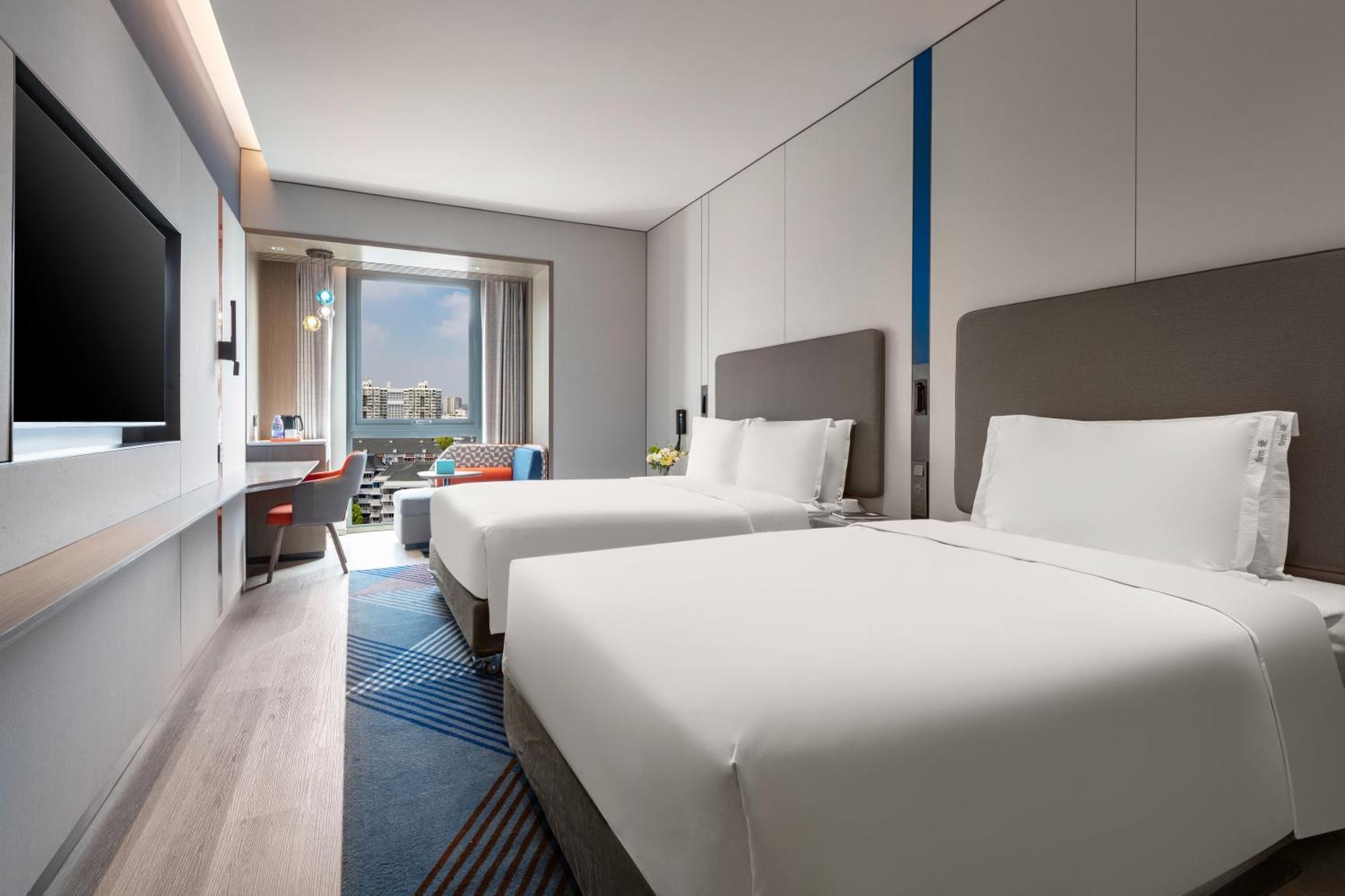 Holiday Inn Express Changfeng Park شانغهاي المظهر الخارجي الصورة