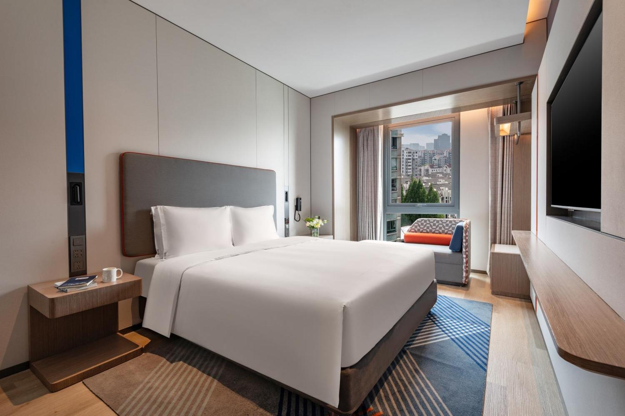 Holiday Inn Express Changfeng Park شانغهاي المظهر الخارجي الصورة