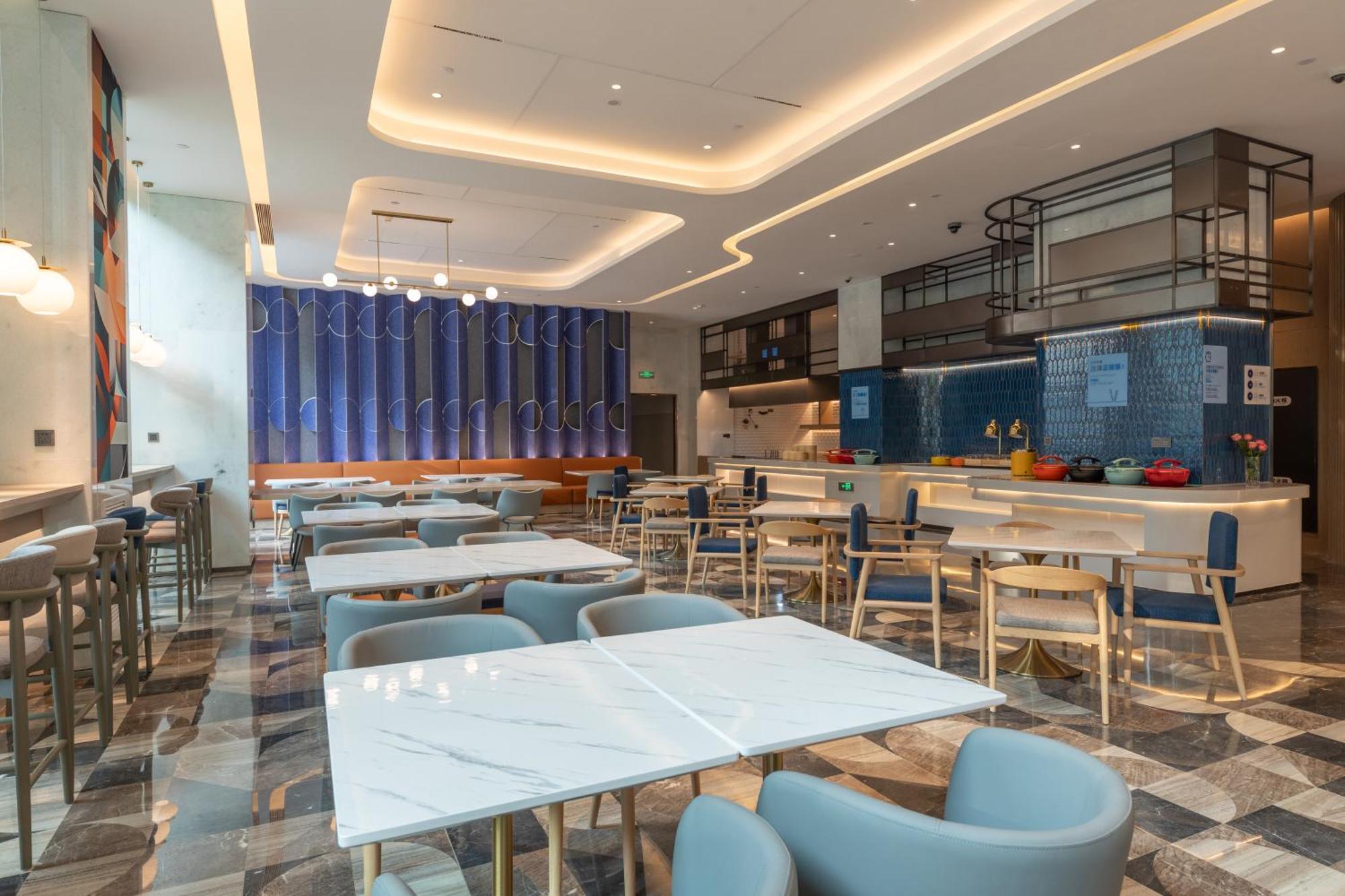 Holiday Inn Express Changfeng Park شانغهاي المظهر الخارجي الصورة